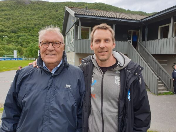 Legende-besøk på Brattvåg stadion