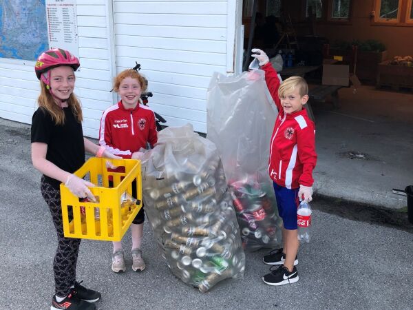 Gode inntekter frå flaskepant