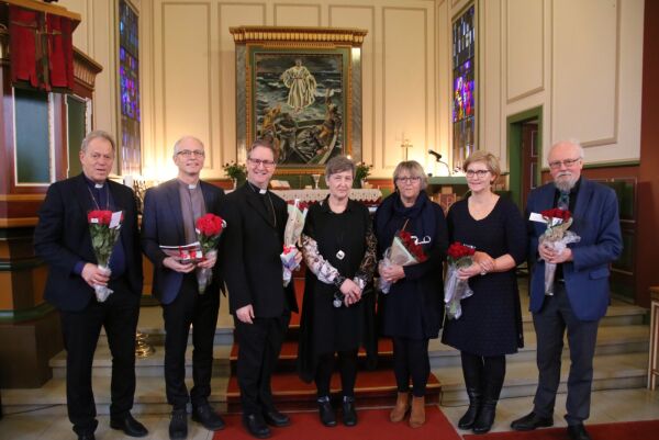 Markering  av prostibytte i Harøy kyrkje