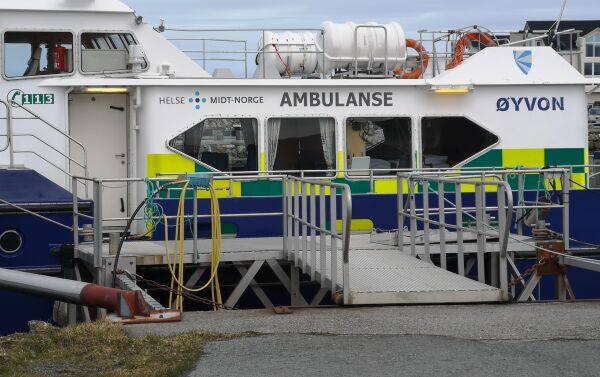 For lite med ein ambulansebåt?