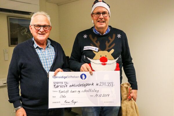 Julenissen kom til Fjørtofa