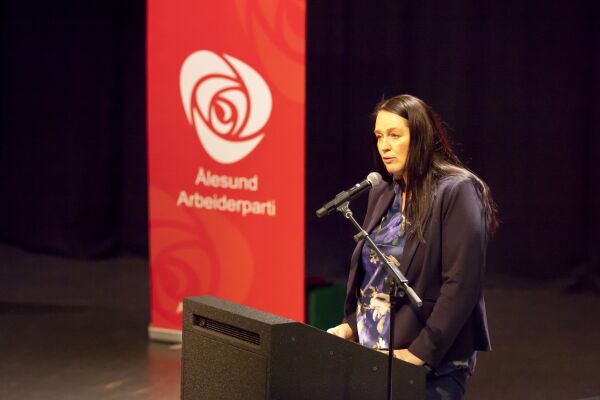 Vatnebygdar vart vald til ny leiar i Ålesund Arbeidarparti