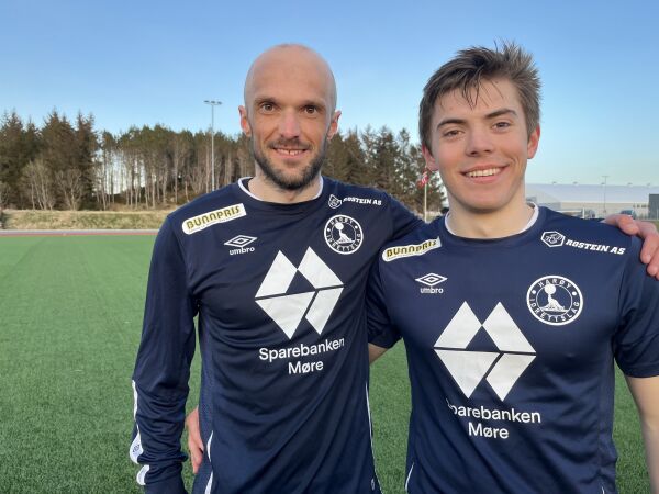 Første stikk til Harøy i serieopninga