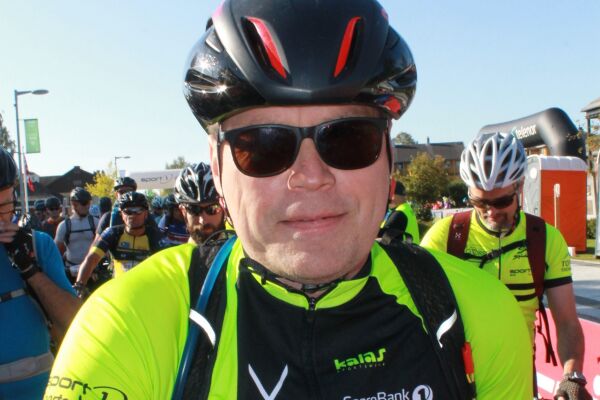 Øystein fekk sykkelen til slutt