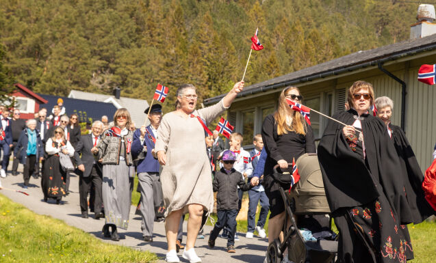 Slik såg 17. mai ut i år