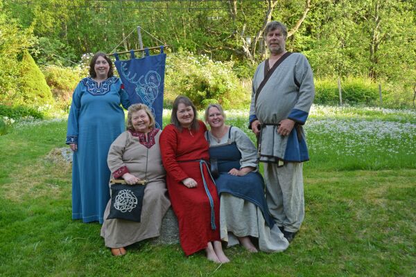 Med brusande  vikingblod i årane