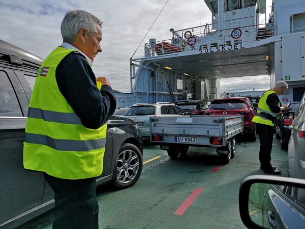 Ferje sperra kaia