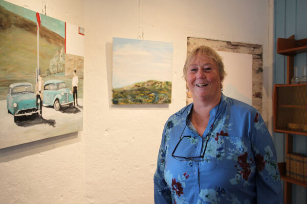 Lokal kunst på fyret