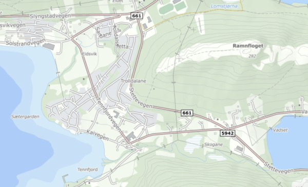 To mista lappen i 50-sone i Tennfjord