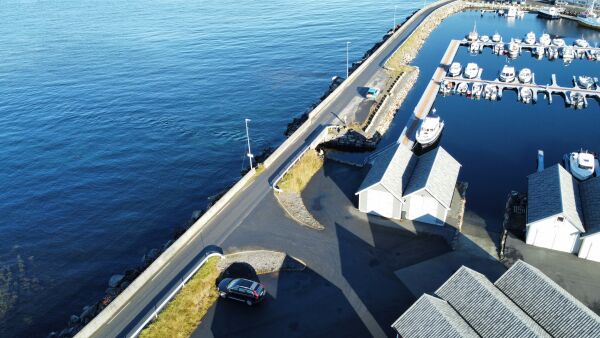 Ny bru på Harøya