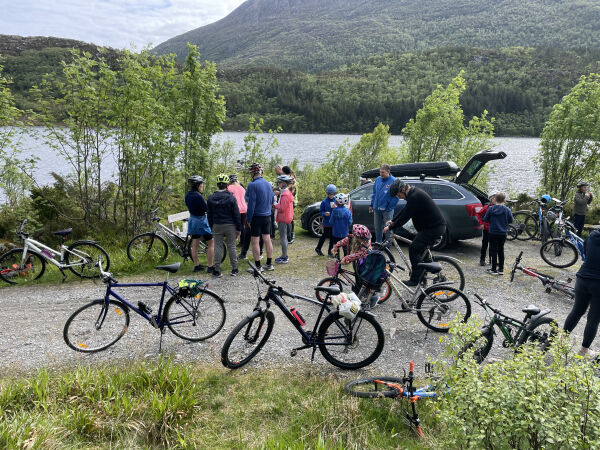 Fannetrakken snur retninga på løypa