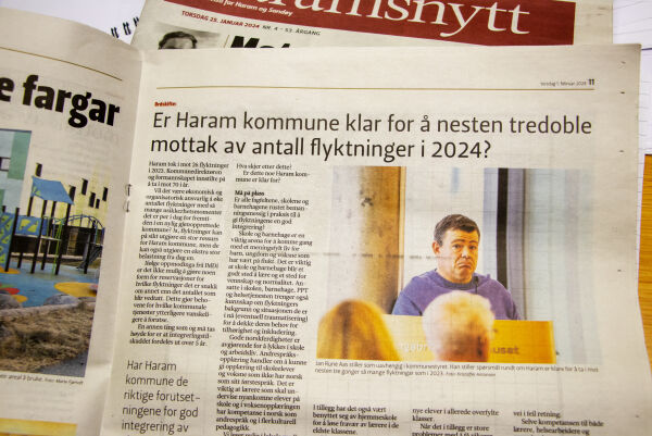 Ja til flyktningar i Haram