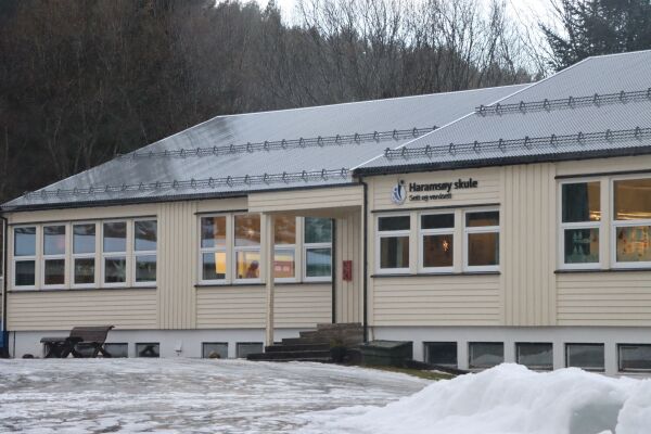 Koronavaksinering på Haramsøy skule