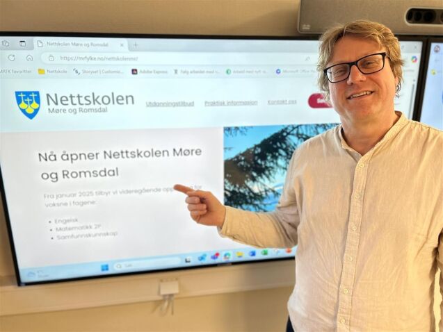 Fylket lanserer eigen nettskule på VGS-nivå