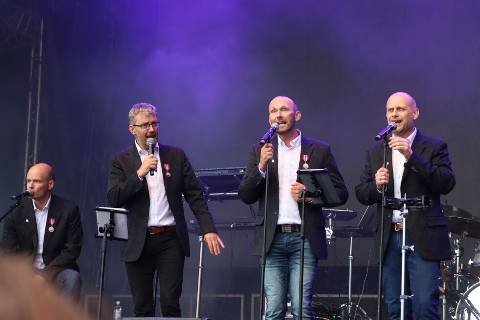 Laga stemning på IP Huse-festen