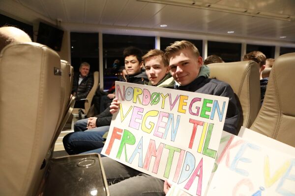 Dei vil vise fylkestinget at vegen betyr alt