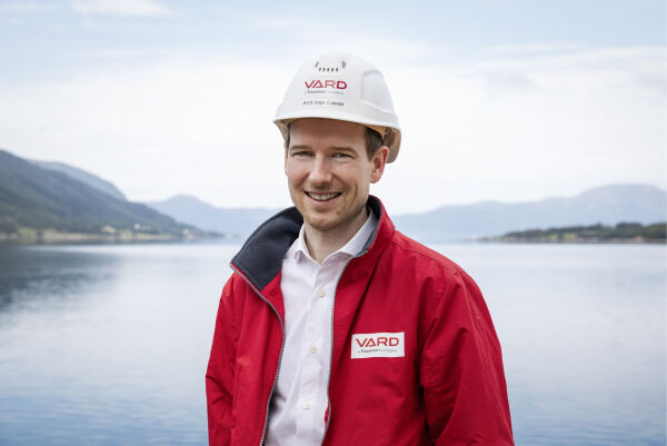 Han er den nye verftsleiaren ved Vard Brattvaag