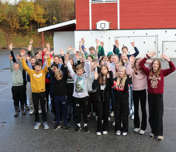 Jublar for nyskulen