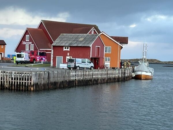 Båtbrann på Finnøya