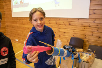 Inspirerte elevar til å tenke på framtidas gjenbruk