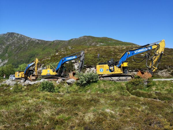 Anleggsarbeidet på Haramsfjellet startar oppatt tre veker seinare enn planlagt