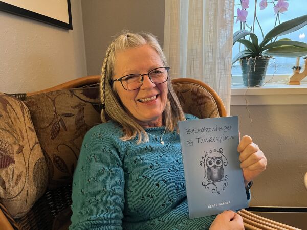 Bente Garnes frå Harøy aktuell med diktsamling