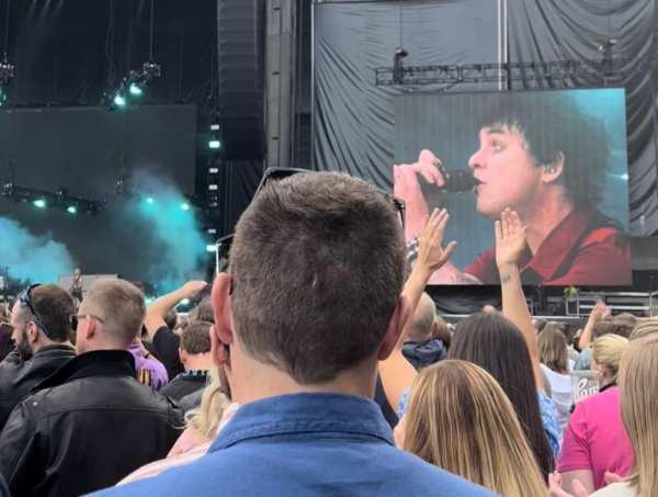 To lass med folk til Green Day