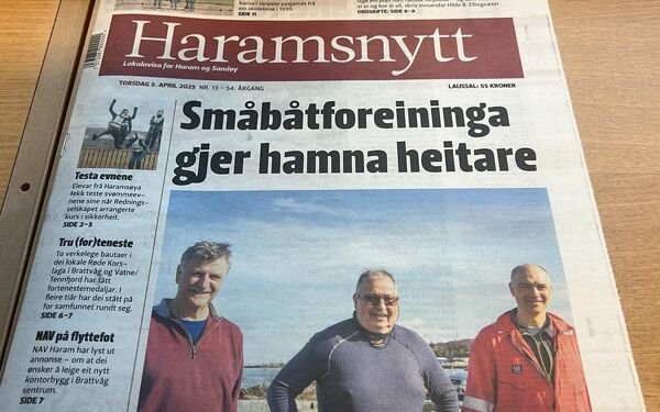 Forseinka trykk av Haramsnytt