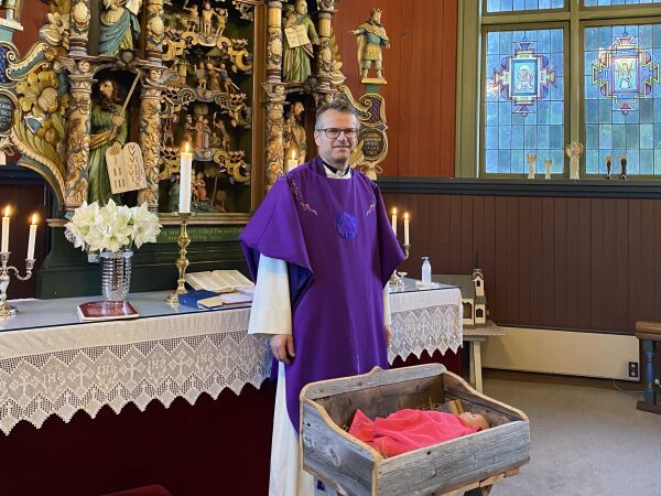 – Eg er veldig glad i å vere prest
