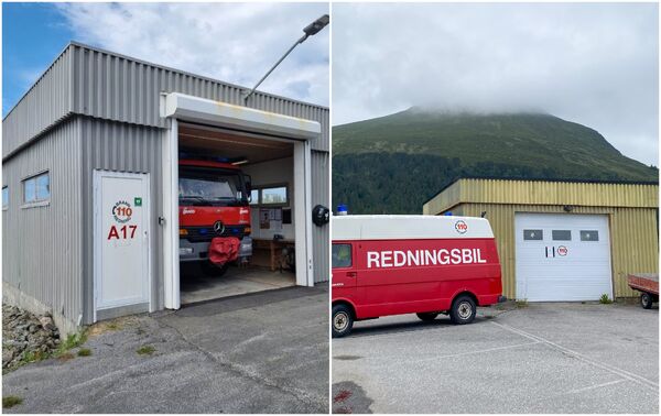 Lepsøy og Fjørtofta brannstasjon berga inn til vidare