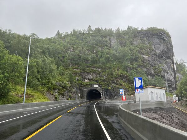 Arbeidet i Remmetunnelane er ikkje ferdig