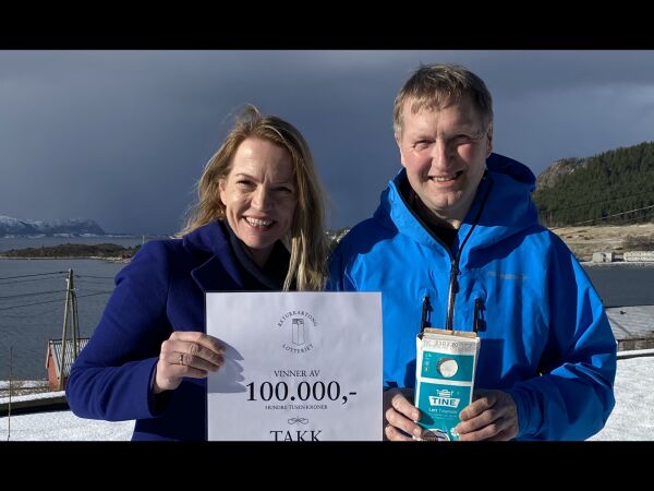 Vann 100.000 i kartongsortering