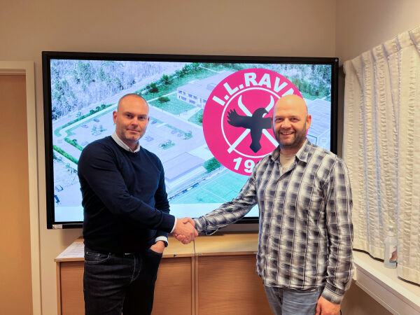 Lokal sponsor til IL Ravn Klubbhus